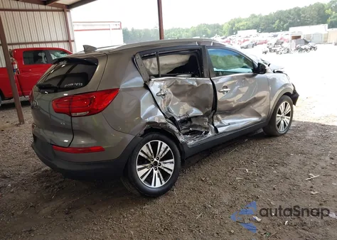 2015 Kia Sportage Ex from USA, damaged, VIN KNDPCCACXF7780332